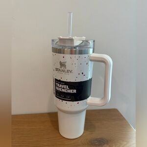 Stanley White w/ Confetti Design - 40oz Tumbler